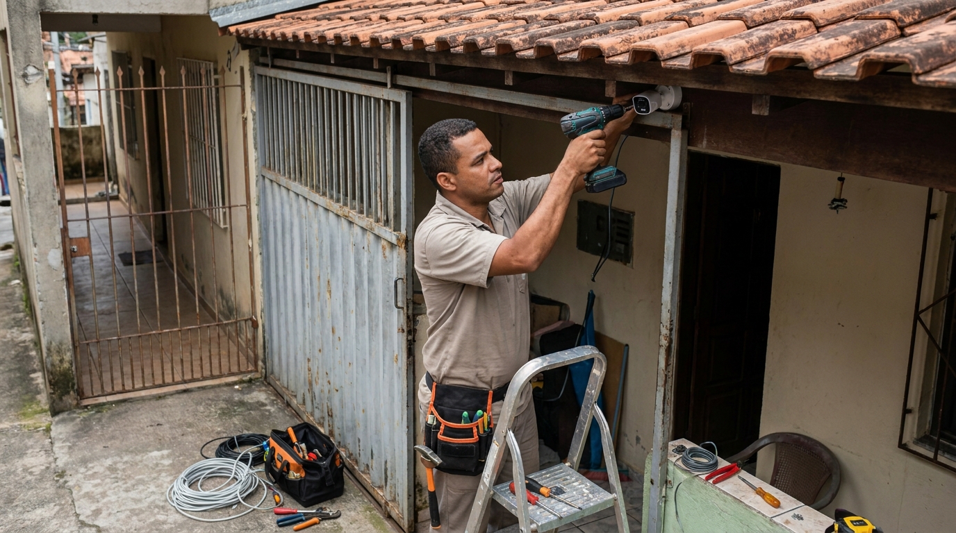 Instalacao de cameras de seguranca em Barueri‑SP